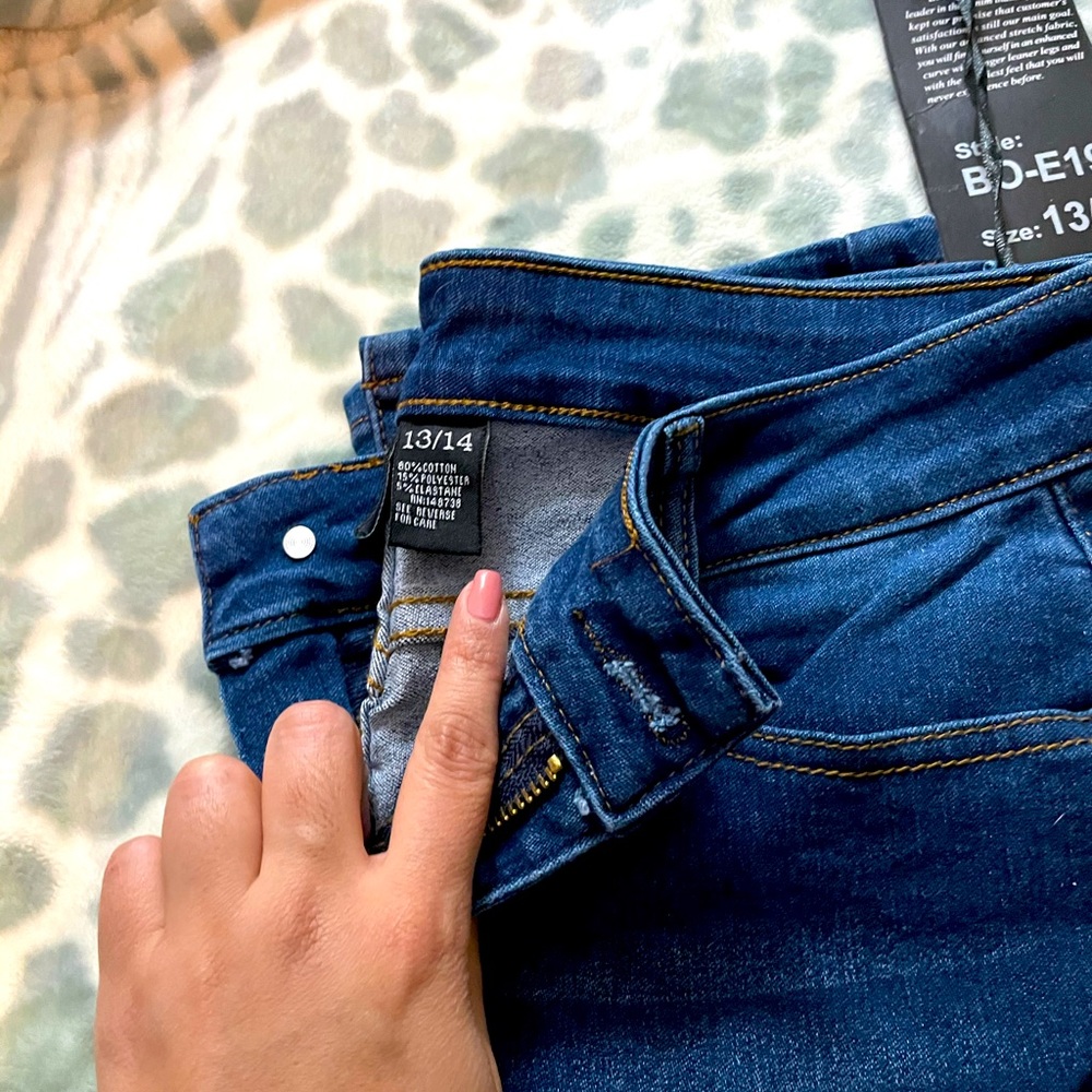 Fashion nova classic denim-stretch jeans